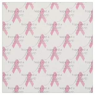 Tissu Hope & Future Pink Ribbon Motif