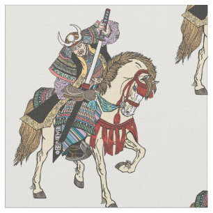 Tissu Horsaire japonais samouraï