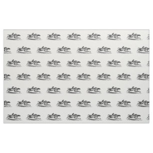 Tissu Horse Race Toile