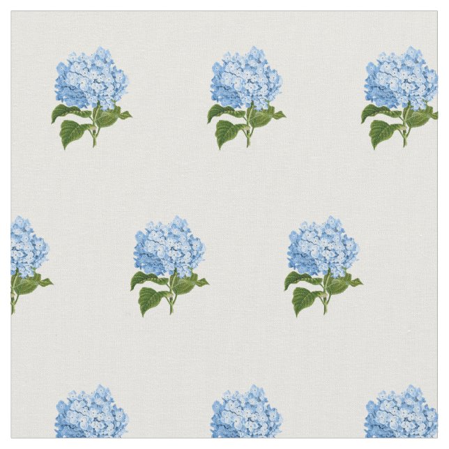 Tissu Hortensias bleus (Fermer)