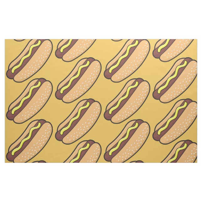 Tissu Hotdog (Fat Quarter)
