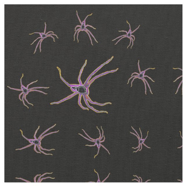 Tissu Huntsman Spider Oil Art, (Fermer)
