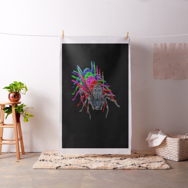Tissu Huntsman Spider Pop Art (In Situ)