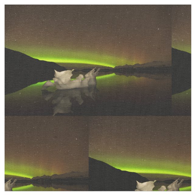 Tissu Iceberg Aurora (Fermer)