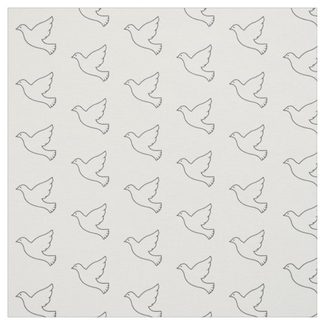 Tissu Icône Pigeon (Échantillon)