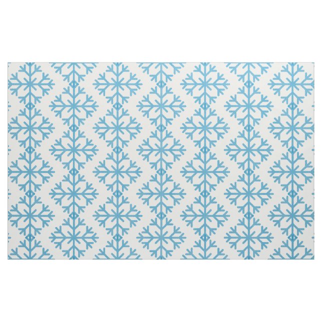 Tissu Icy Blue Snowflake Thunder_Cove  (Fat Quarter)