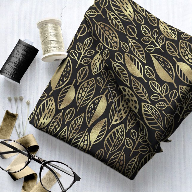 Tissu ID Motif feuille dessinée à la main495 (Créateur téléchargé)