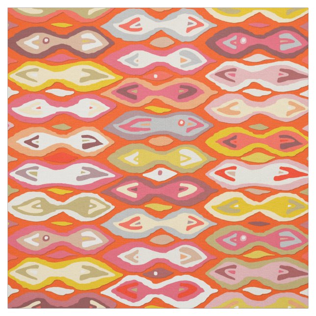 Tissu Ikat de Raveena (Échantillon)
