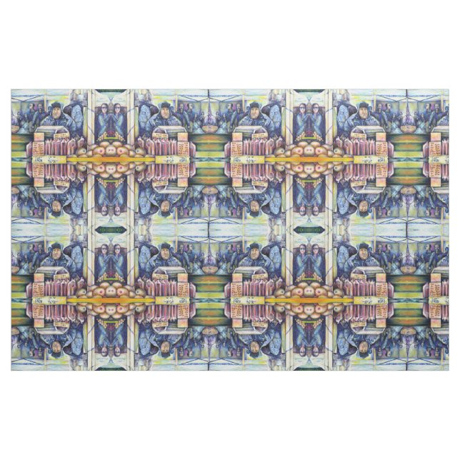 Tissu Il A Entendu, Ce Que J'Ai Vu (Fat Quarter)