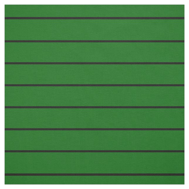 Tissu Île vert/noir broche rayée conception/motif (Échantillon)