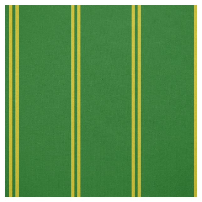 Tissu Île verte, design rayé or, motif, impression (Échantillon)
