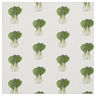 Tissu Illustration de Bok choy