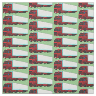 Tissu Illustration de camion roumain