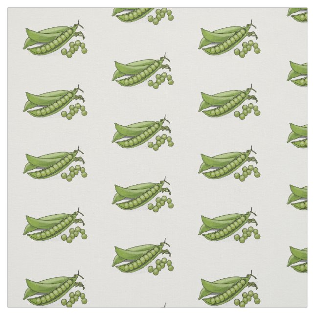 Tissu Illustration de dessin de pois (Échantillon)