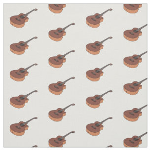 Tissu Illustration de guitare acoustique