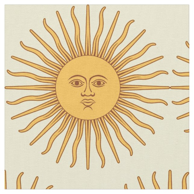 Tissu Illustration de l'art face soleil Thunder_Cove (Fermer)