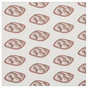 Tissu Illustration de l'éclair de chocolat