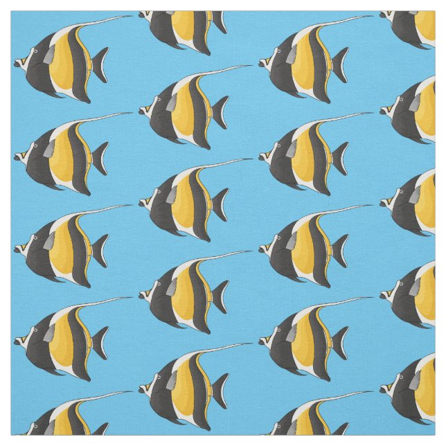 Tissu Illustration de l'idole mauresque (Échantillon)