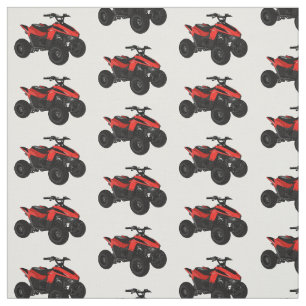 Tissu Illustration de Quad bike atv