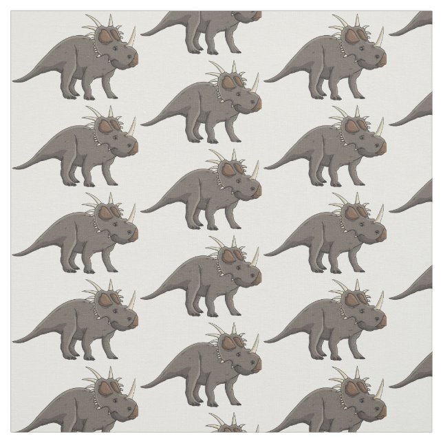 Tissu Illustration de Styracosaurus (Échantillon)
