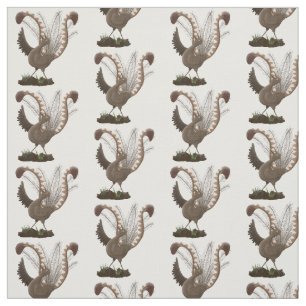 Tissu Illustration de superbe et superbe lyrebird