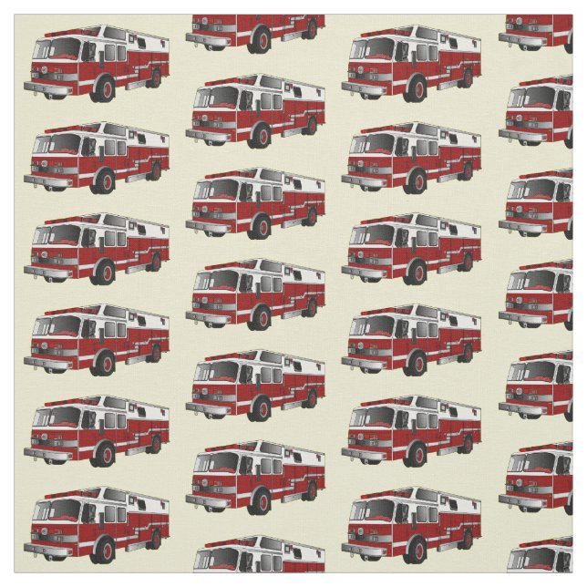 Tissu Illustration du moteur à incendie (Échantillon)