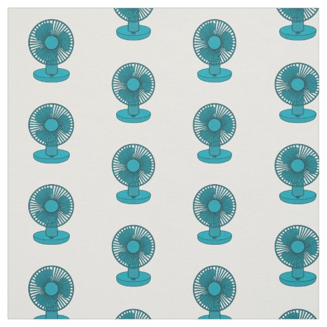 Tissu Illustration du ventilateur (Échantillon)