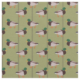 Tissu Illustrations de Canards colverts