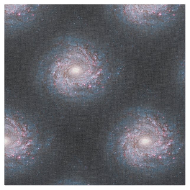 Tissu Image de Hubble d'une galaxie en spirale (Fermer)