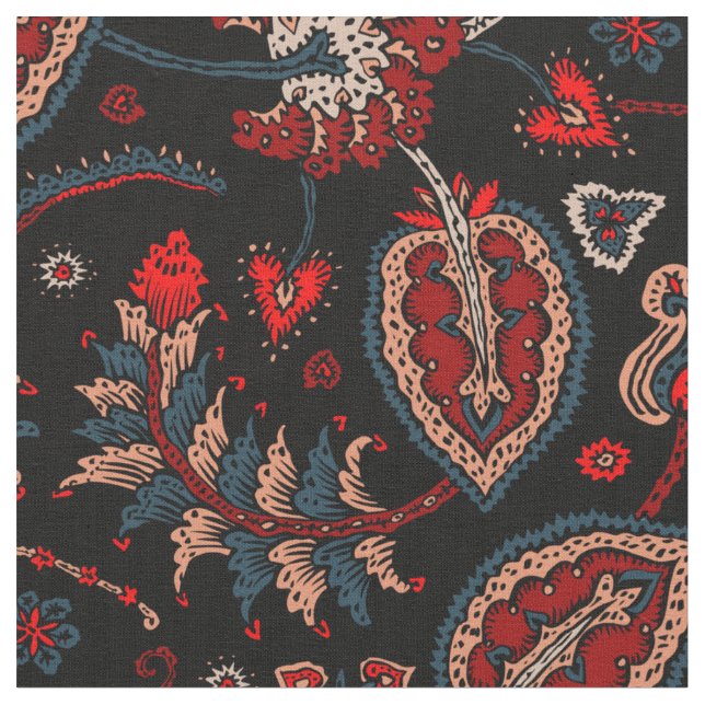 Tissu Imaginaire Paisley (Fermer)