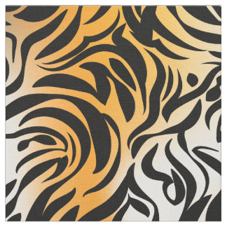 Tissu Imaginaire Zebra Tiger Impression