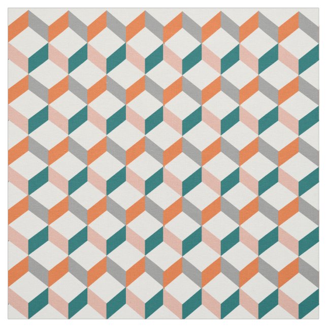 Tissu Impression 3D 3D moderne tendance (Échantillon)