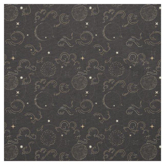 Tissu Impression de galaxies et de planètes de l'espace  (Échantillon)