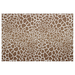 Tissu Impression de girafe