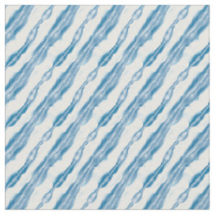 Tissu Impression de style Shibori japonais bleu à l'aqua