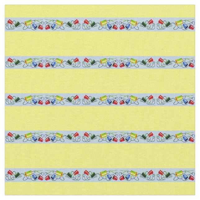 Tissu impression des notions de couture (Fermer)