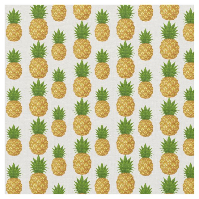 Tissu Impression Fabric-Pineappé (Fermer)
