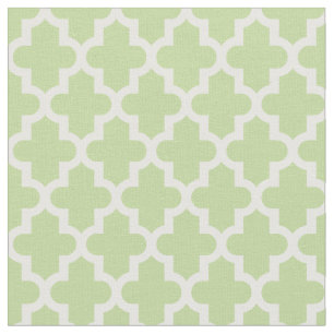Tissu Impression marocaine verte