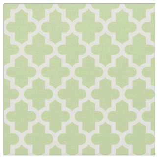 Tissu Impression marocaine verte