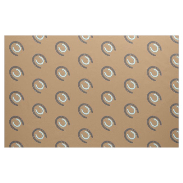 Tissu Imprimer Motif Horseshoe (Fat Quarter)