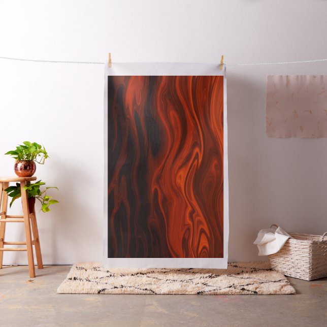 Tissu Incendie liquide par Shirley Taylor (In Situ)
