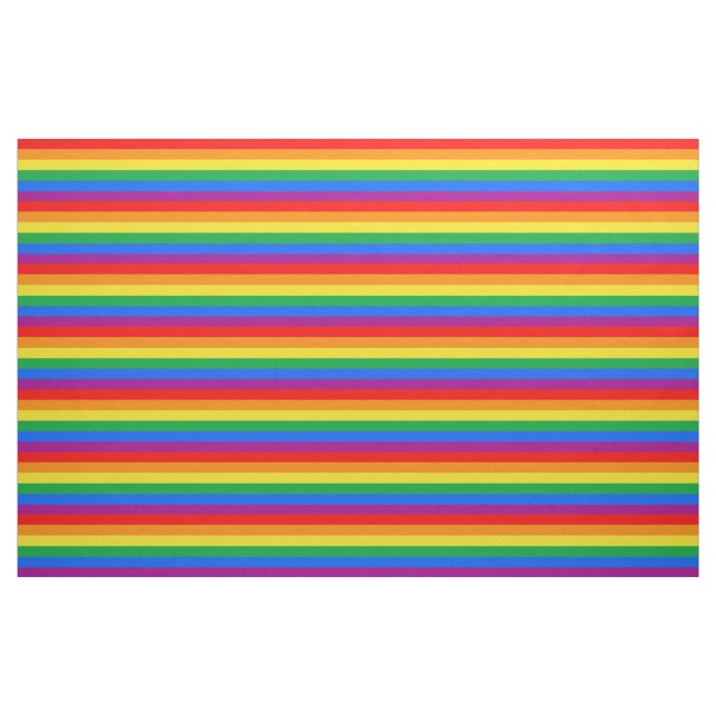 Tissu Indicateur gay pride (Fat Quarter)