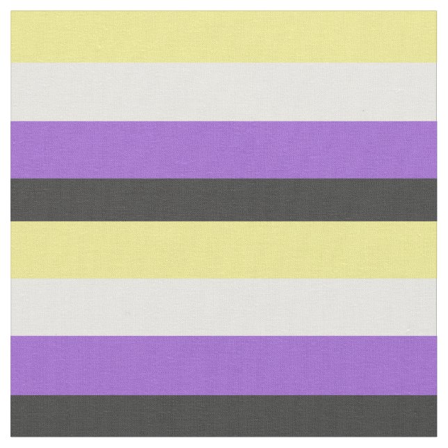 Tissu Indicateur Pride non binaire (Fermer)