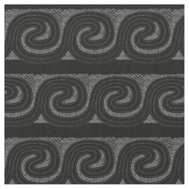 Tissu indigène d'art de Vancouver de tissu d'art (Fermer)