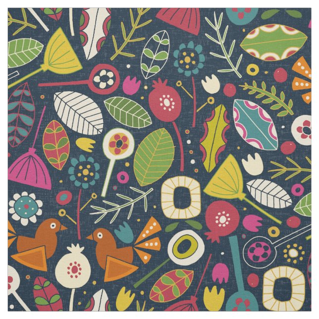 TISSU INDIGO DE BLOG (Échantillon)