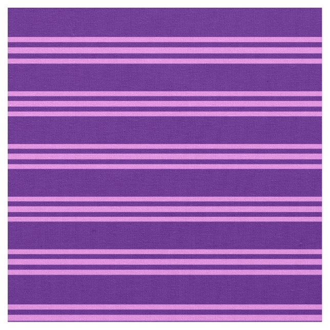 Tissu Indigo et Violet Linet Motif (Fermer)