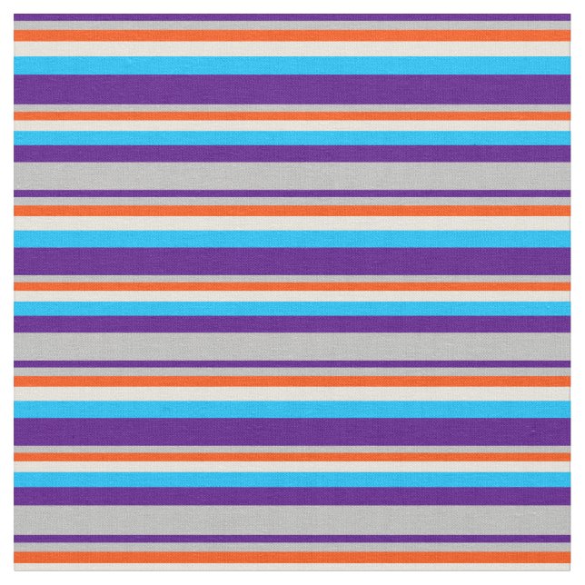 Tissu Indigo, Grey, Rouge, Beige & Deep Sky bleu (Fermer)
