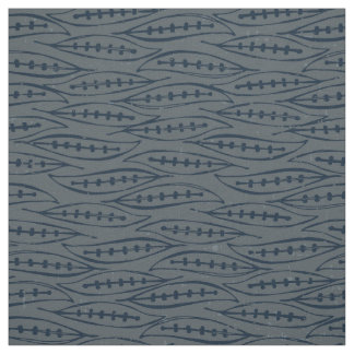 Tissu indigo pewter