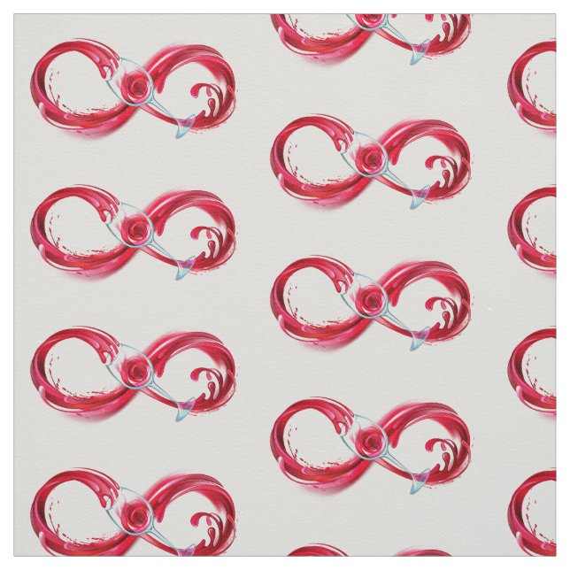 Tissu Infinity with Red Wine (Échantillon)