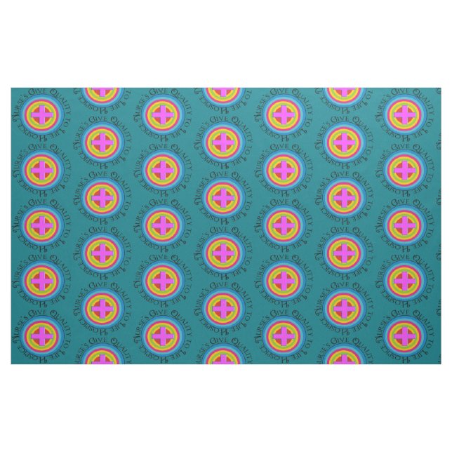 Tissu Infirmière d'accueil (Fat Quarter)